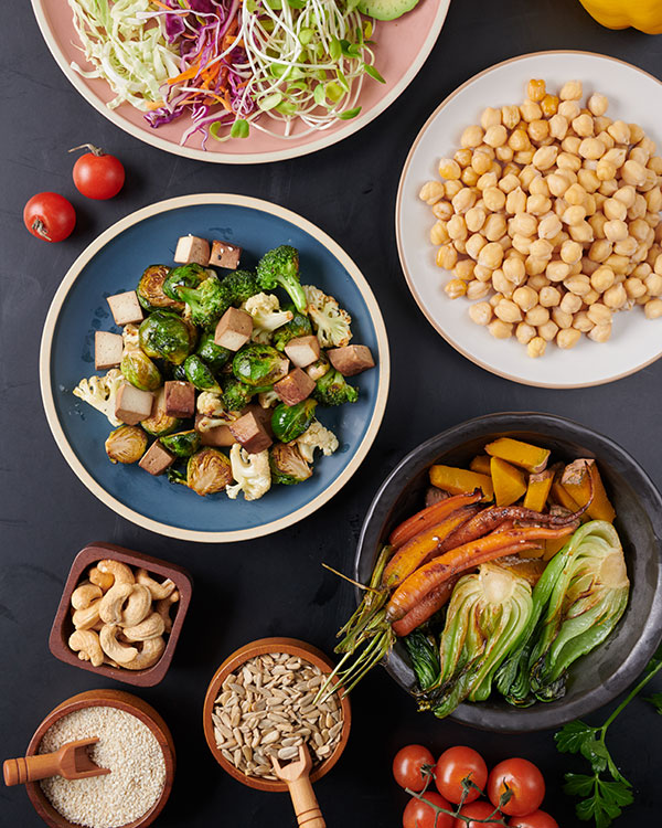 Buddha Bowl Dish With Vegetables