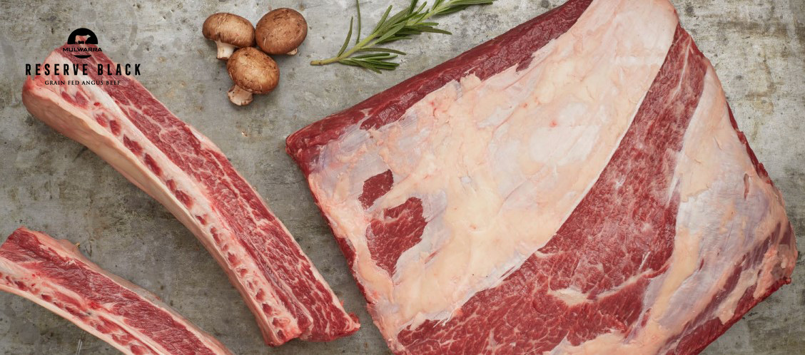 Mulwarra Reserve Black Angus MS3+ – Hơn 150 ngày nuôi bằng ngũ cốc.